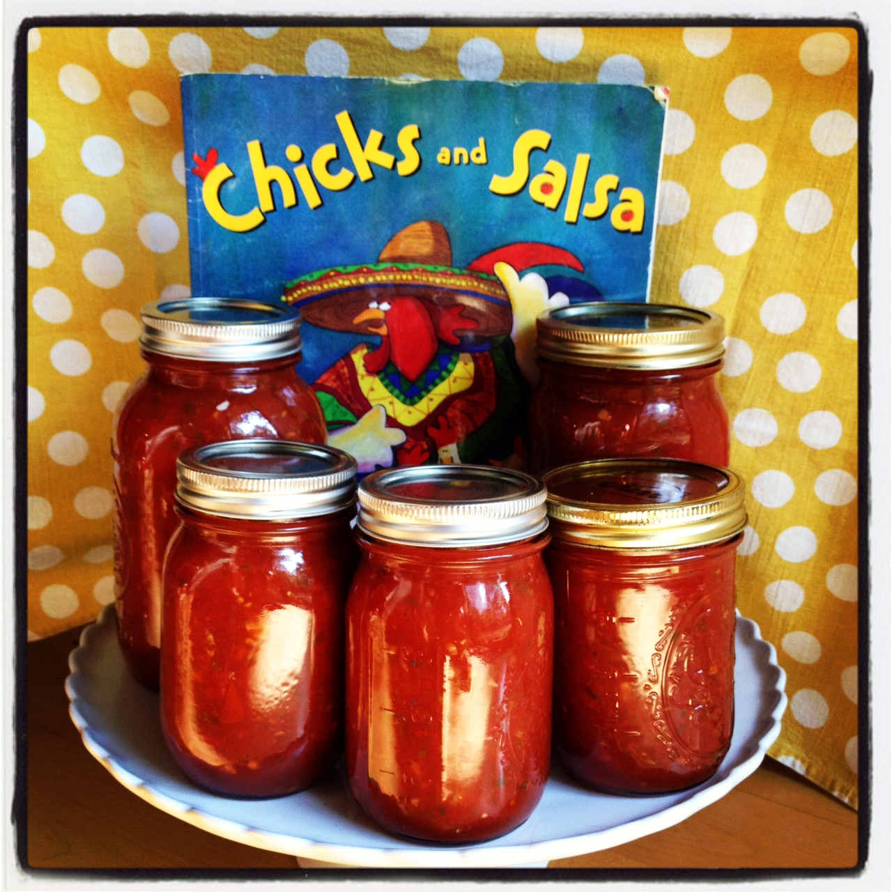 Chicks and Salsa A Children's Book + A Recipe for Salsa Alison Chino