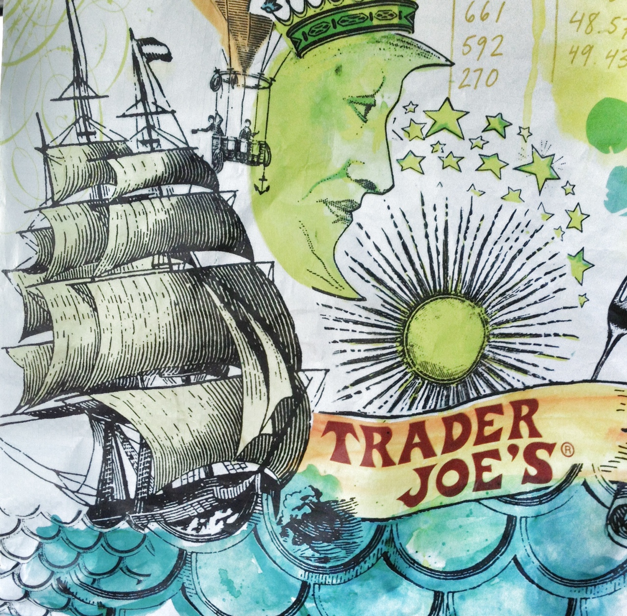 trader joes shopping bag, trader joe's camping menu