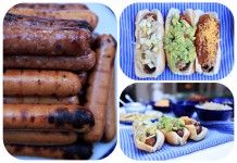 fancy hot dogs, creative dogs, fun with cookout food