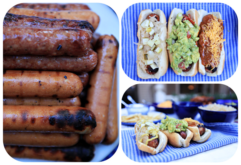 hot dog party! fancy hot dogs, creative dogs, fun with cookout food