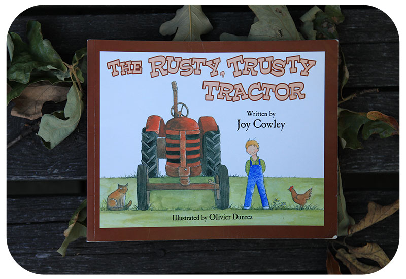 The Rusty Trusty Tractor sweet story, farm book, old school