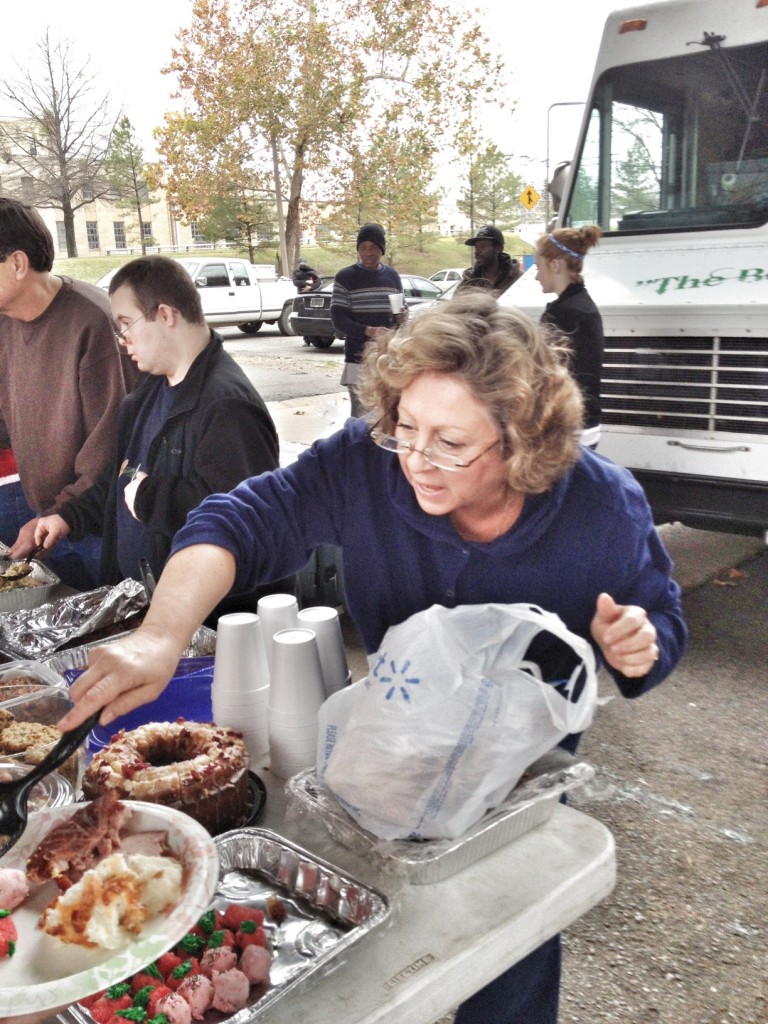 feeding the homeless, helpers, under the bridge