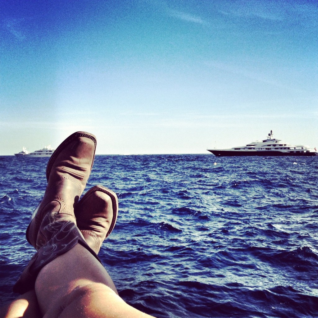 Monaco, Port of Monaco, Mediterranean Cruise, What to do in Monaco, Monte-Carlo, Monaco-Ville, Europe, European Travel, cowboy boots on the Mediterranean Sea