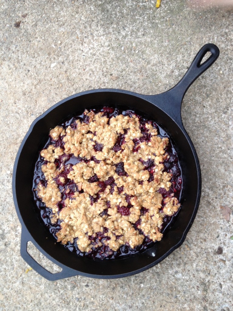 Blackberry Crumble, Blackberries, Berries for dessert, berries for breakfast
