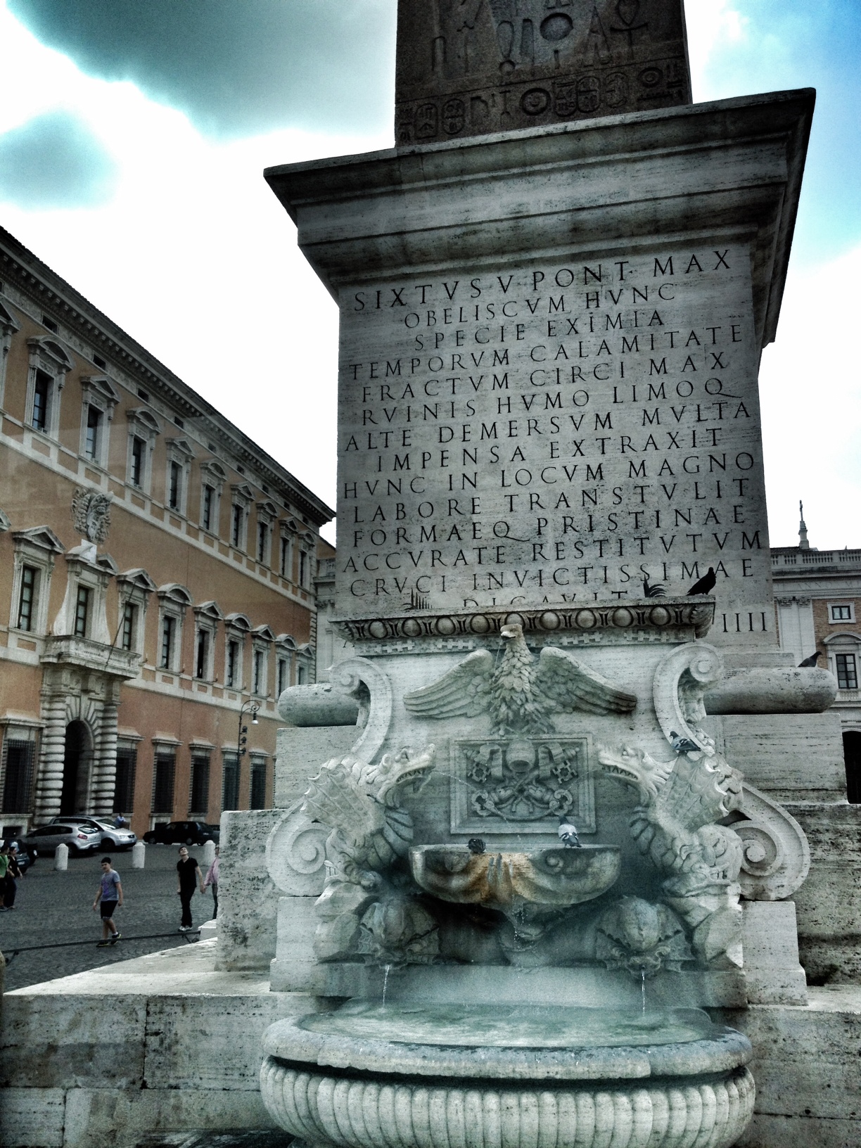 Egyptian Obelisk in Rome, Rome, Italy, Travel, Europe, Mediterranean Cruise Ports