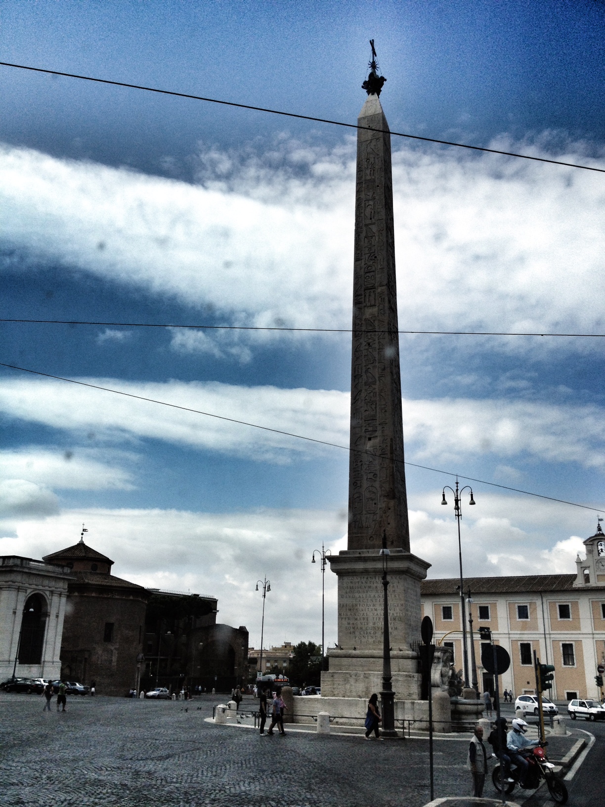 Egyptian Obelisk in Rome, Rome, Italy, Travel, Europe, Mediterranean Cruise Ports