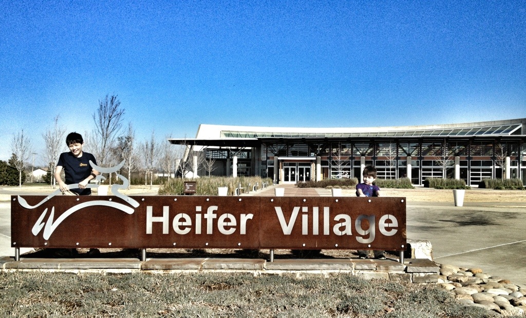 heifer village, kids in little rock, heifer project, things to do in little rock with kids